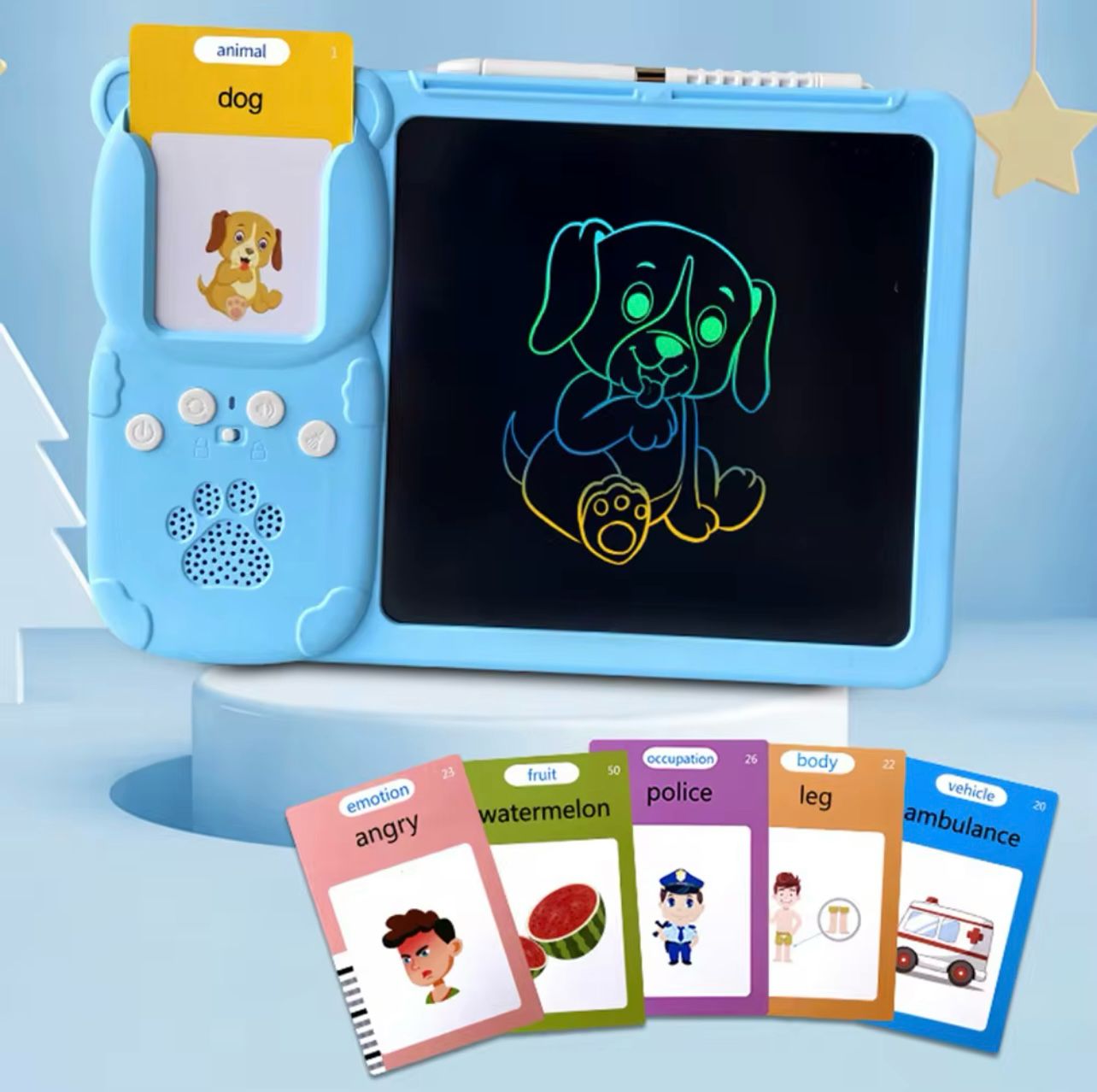 Tablero Mágico Bilingüe ClickKids – Aprende Jugando